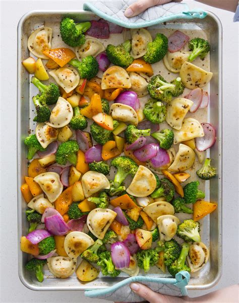 This sheet-pan vegetarian dinner can’t get much simpler